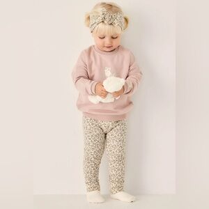 NWT Jamie Kay Organic Cotton Everyday Legging - Ariella Eggnog Size 8